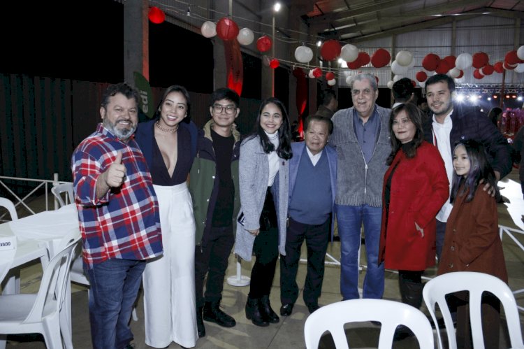 André Puccinelli e Carlos Bernardo prestigiam o 36⁰ Bon Odori em Campo Grande