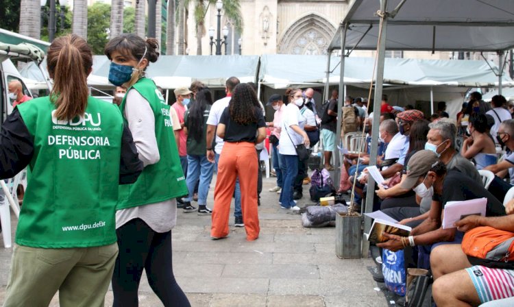 TRF faz mutirão de atendimento à população em situação de rua em SP