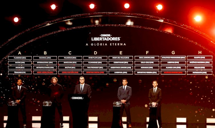 Conmebol sorteia grupos da edição 2023 da Copa Libertadores