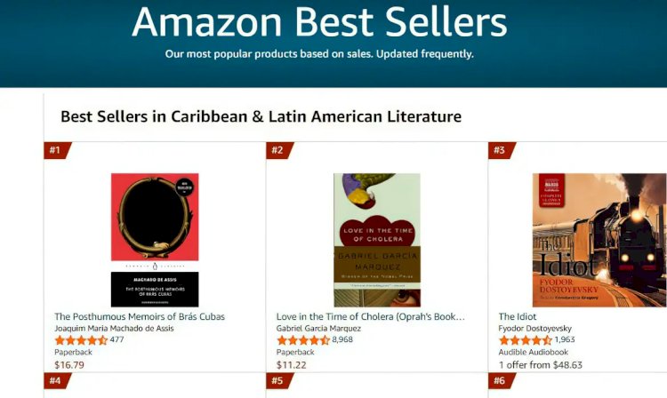 Edição em inglês de Brás Cubas é o livro latino mais vendido na Amazon